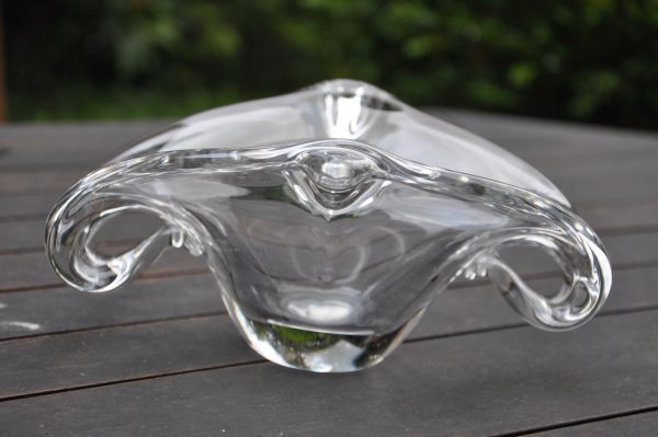 Coupe vide poche en cristal de Val st Lambert