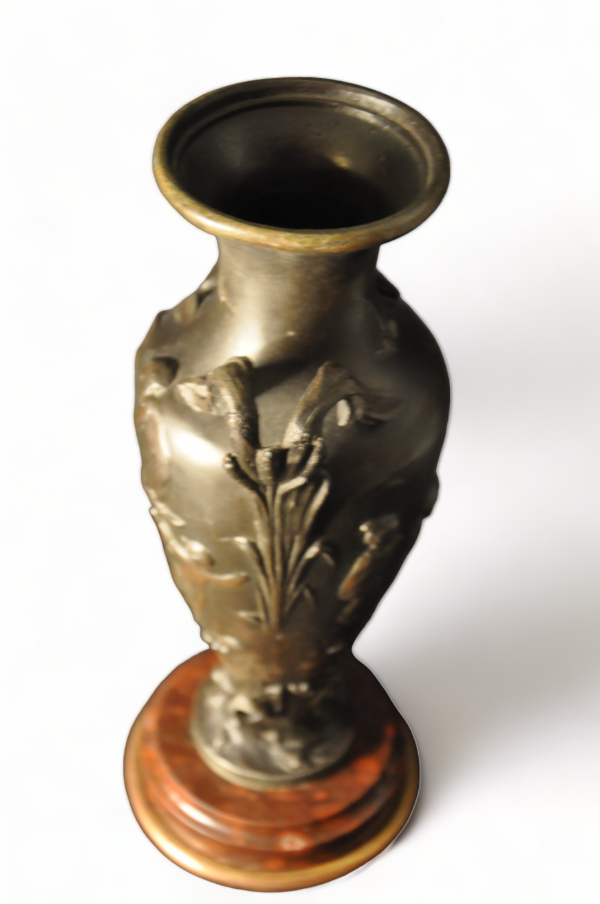 Vase XIXe Siècle décors d'angelots joueurs-XIXe Siècle  Emile Rey – Image 4
