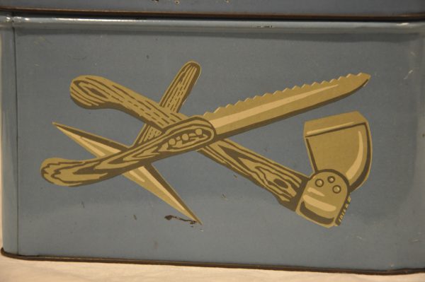 Ancienne boîte de toffee en tôle de la confiserie Debie lokeren – Image 3