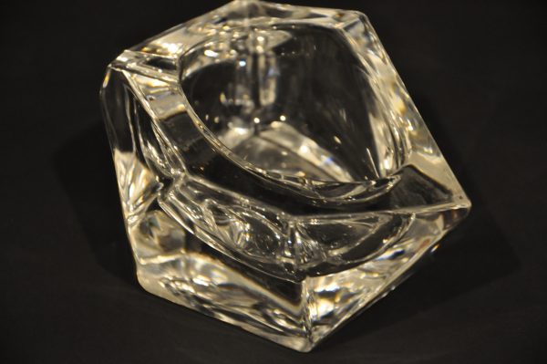 Cendrier en Cristal Signé Daum - Années 60-70