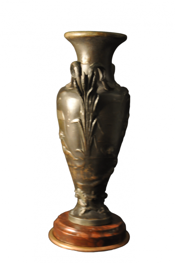 Vase XIXe Siècle décors d'angelots joueurs-XIXe Siècle  Emile Rey – Image 3