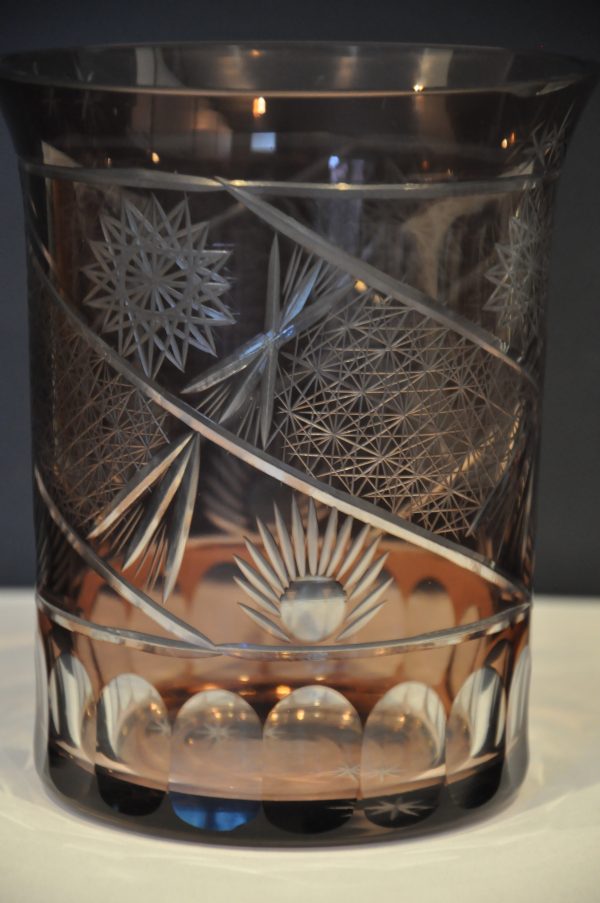 Vase ancien en cristal taillé – Image 5