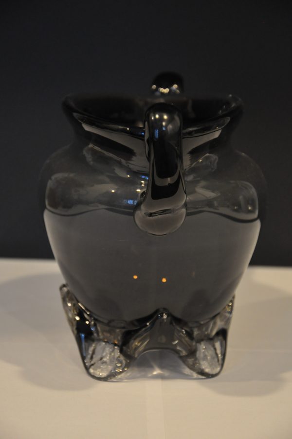 Vase vintage en verre soufflé – Image 6