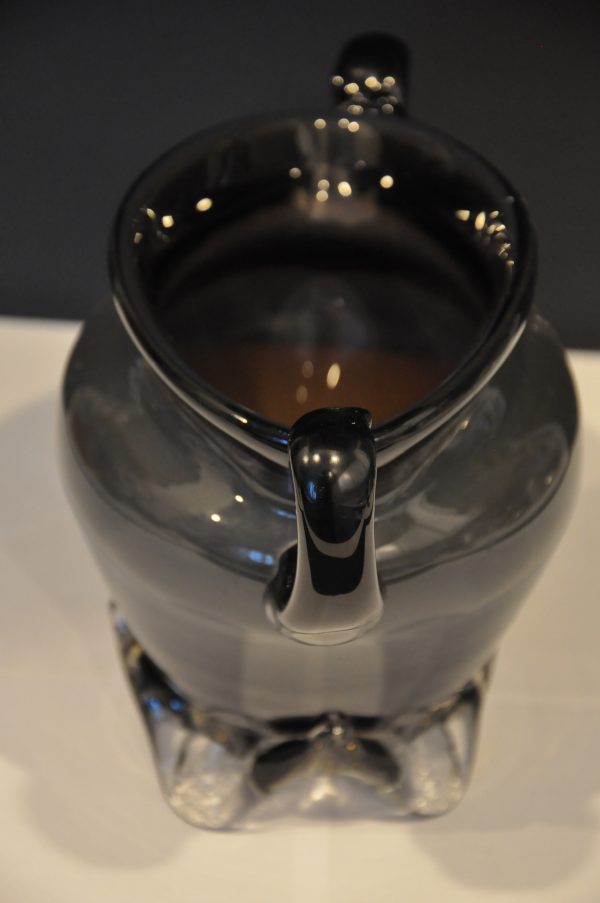 Vase vintage en verre soufflé – Image 5