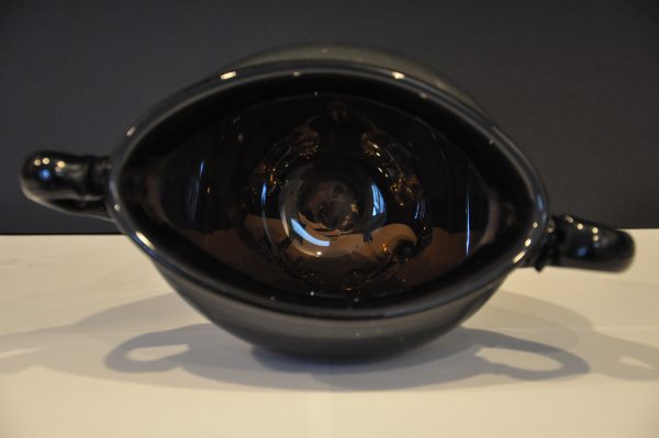 Vase vintage en verre soufflé – Image 2