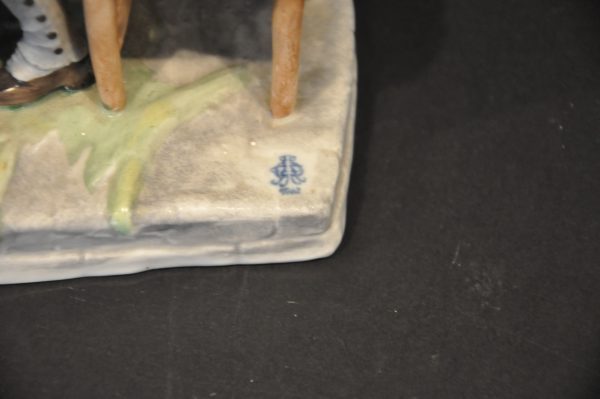L'écrivain public  sujet en porcelaine  "Akermann & Fritze Volkstedt" – Image 4