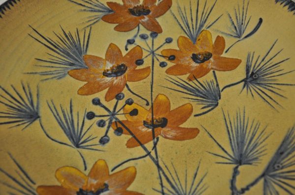 Plat en céramique de  Vallauris "Henriette Besonne" 1969 – Image 7