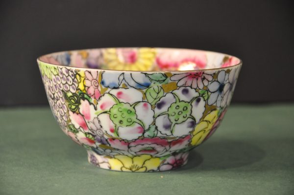 BOL CHINOIS EN PORCELAINE ET EMAUX POLYCHROME – Image 8