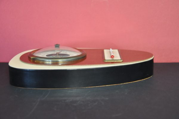 ANCIEN BAROMETRE THERMOMETRE VINTAGE – Image 6