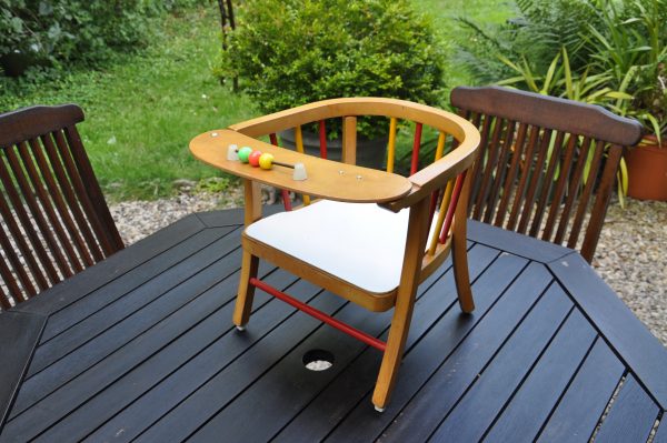 FAUTEUIL ENFANT STYLE BAUMANN VINTAGE – Image 2