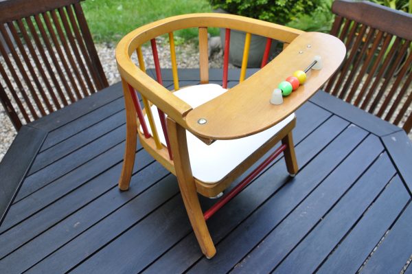 FAUTEUIL ENFANT STYLE BAUMANN VINTAGE