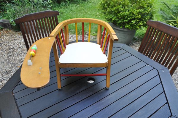 FAUTEUIL ENFANT STYLE BAUMANN VINTAGE – Image 5