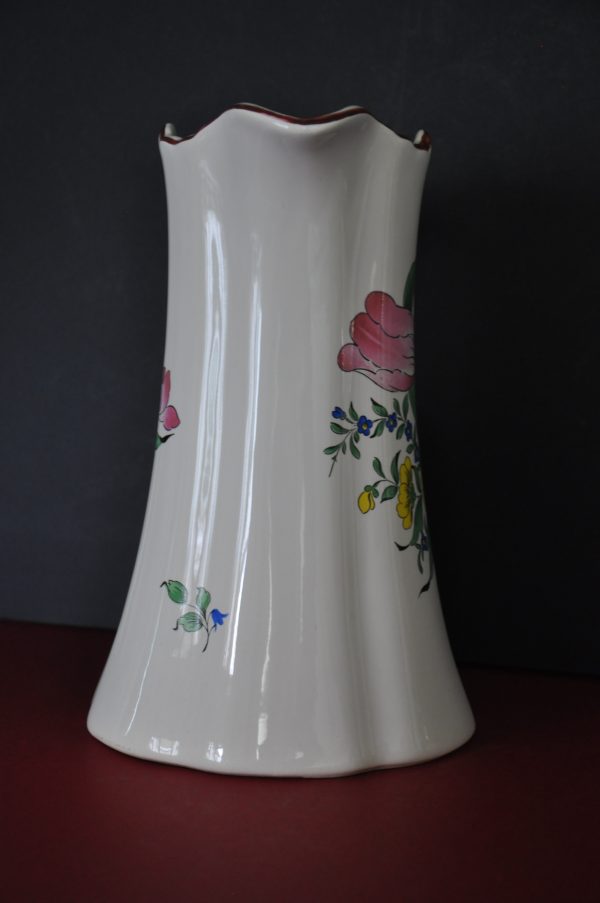 Cruche à eau en faîence française signée KG LUNEVILLE – Image 7