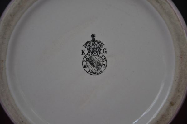 Vase en faîence française signée KG LUNEVILLE – Image 7