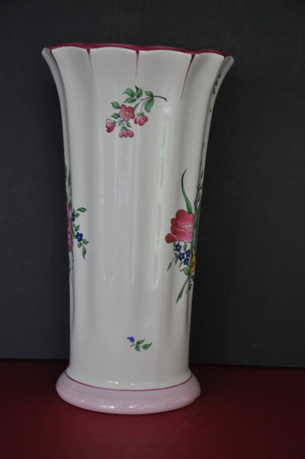 Vase en faîence française signée KG LUNEVILLE – Image 6