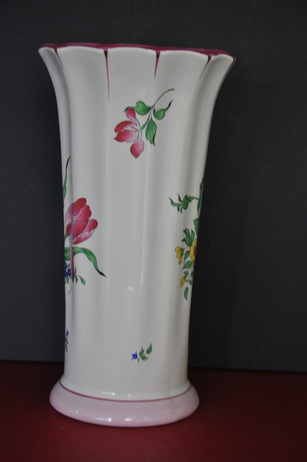 Vase en faîence française signée KG LUNEVILLE – Image 5