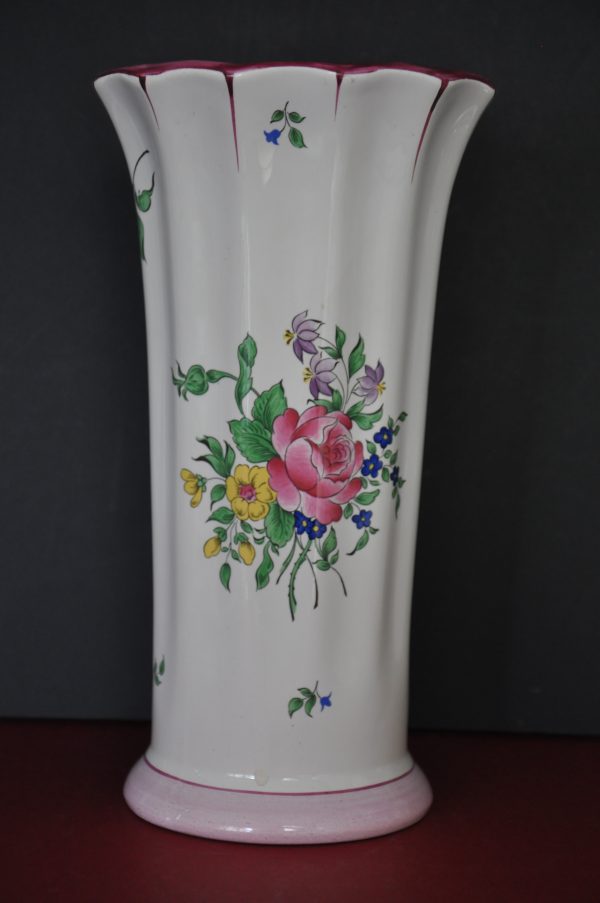 Vase en faîence française signée KG LUNEVILLE – Image 3