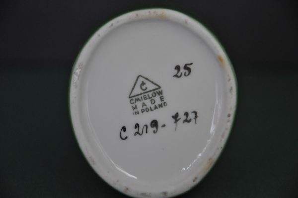 Vase en porcelaine Vintage CMIELOW des Années 60  – Image 4