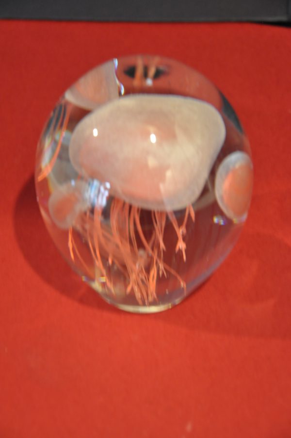 Sulfure en verre decor Meduse – Image 3
