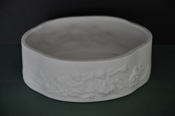 jardinière en biscuit de porcelaine circa 1900 – Image 6