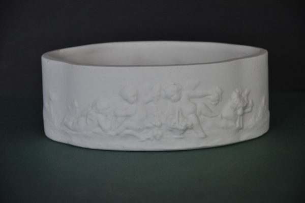 jardinière en biscuit de porcelaine circa 1900 – Image 4