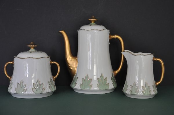 Service à café en porcelaine de Limoges – Image 4