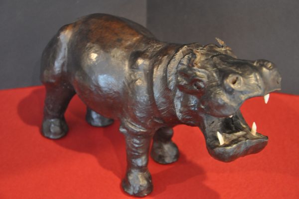 Hippopotame en cuir vintage des années 60 - – Image 3