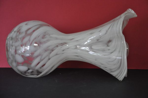Vase en verre de Clichy - Forme corolle – Image 4