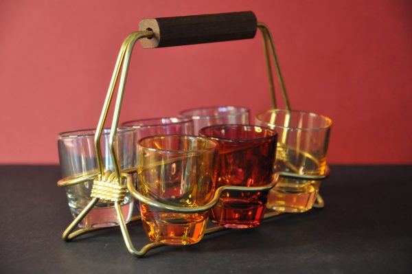 Serviteur de verres à liqueurs  vintage  années 50 – Image 6