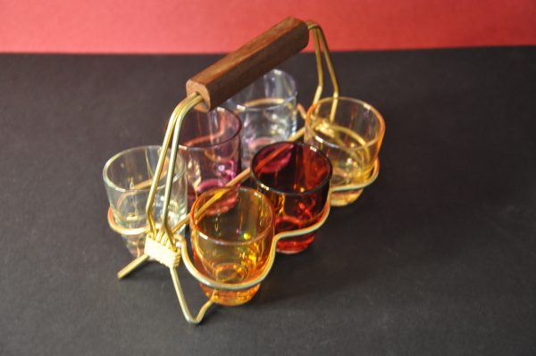 Serviteur de verres à liqueurs  vintage  années 50 – Image 5