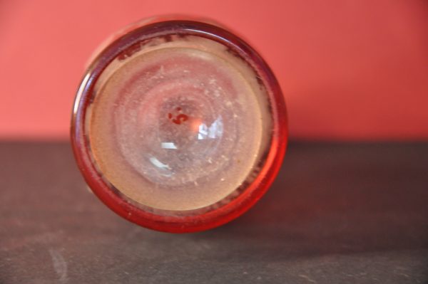 Flacon de parfum en cristalde Bohème, 19ème siècle. – Image 6