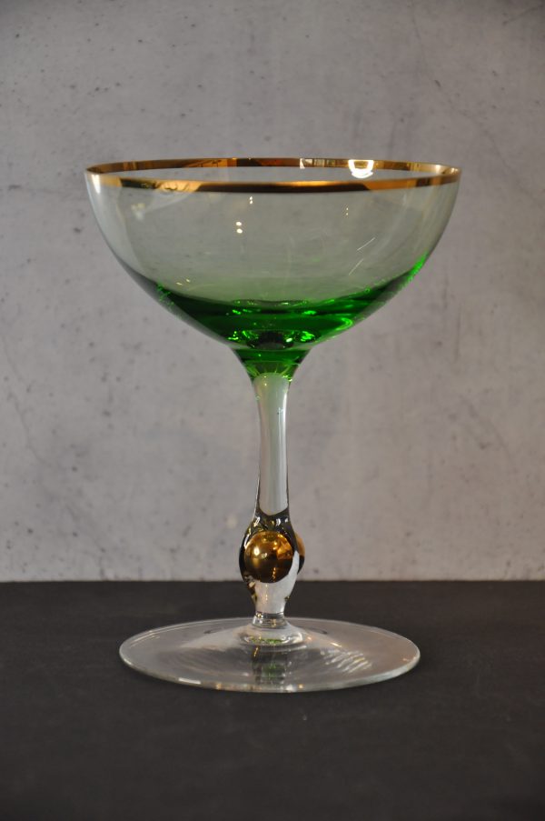 Coupes à champagne  de Jozef  Stanik  art deco  années 50 – Image 4