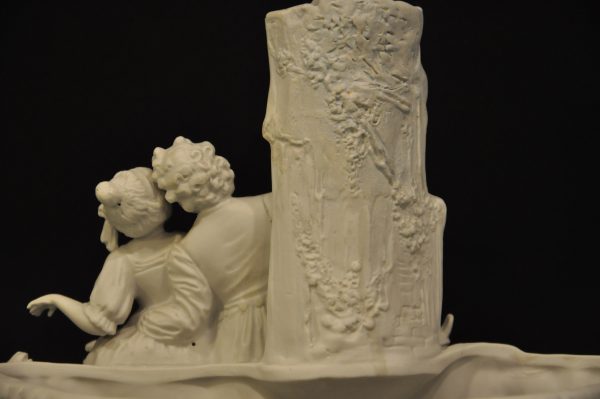 Jardinière et Soliflor en Biscuit Ancien – Image 10