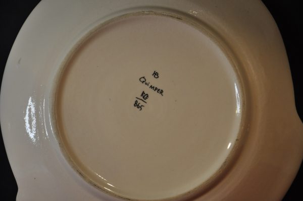 Lot de 6 Assiettes à Poisson HB Quimper – Image 4