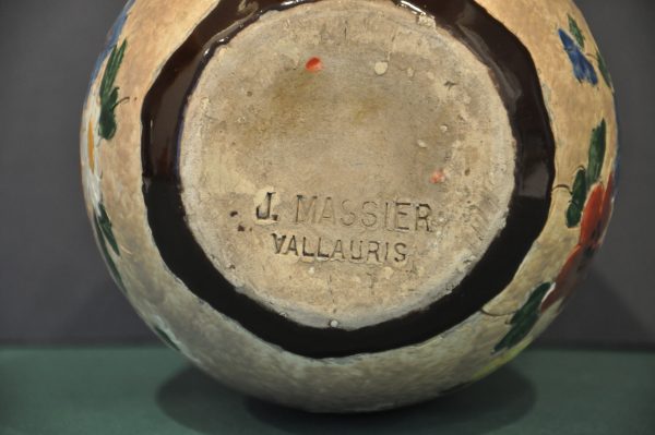 Vase  à anses à fonds pansu - Jerôme Massier Fils- Vallauris - – Image 3