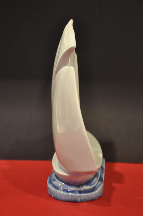 Voilier en céramique Art Déco – Image 5