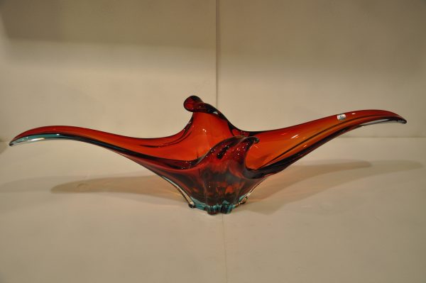 Superbe coupe en verre de Murano Italie années 70 – Image 7