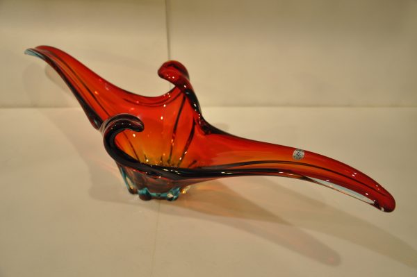 Superbe coupe en verre de Murano Italie années 70 – Image 6
