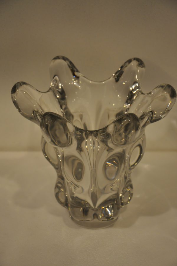 Cristallerie de Vannes-le-Chatel - Art Vannes - Vase en cristal "Tête de girafe" – Image 7