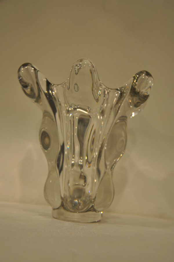 Cristallerie de Vannes-le-Chatel - Art Vannes - Vase en cristal "Tête de girafe" – Image 8