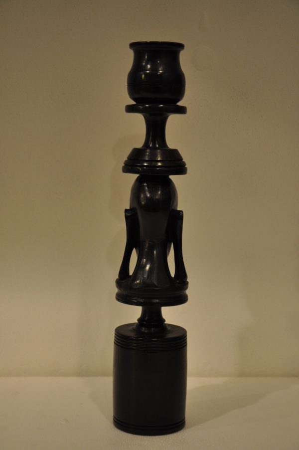 Bougeoir en Ébène - Visage Massaï – Image 7