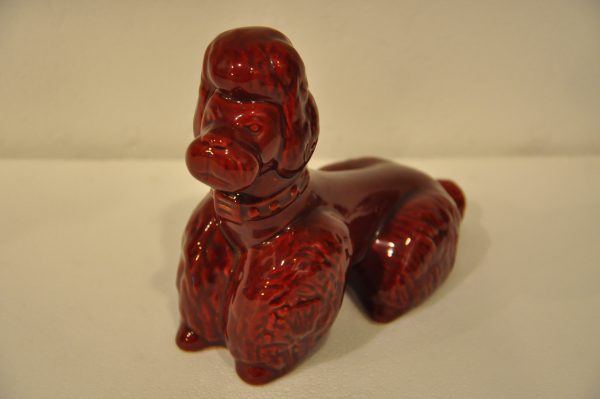 Caniche Royal en Céramique Bordeaux – Image 6