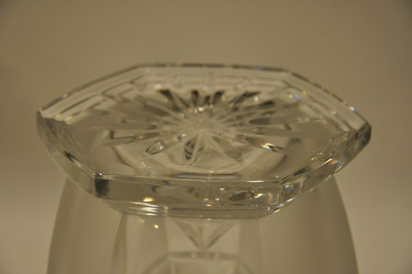 Superbe seau à champagne de luxe en cristal de Lorraine 24% Pbo - et doré à l'or fin 24 carats – Image 7