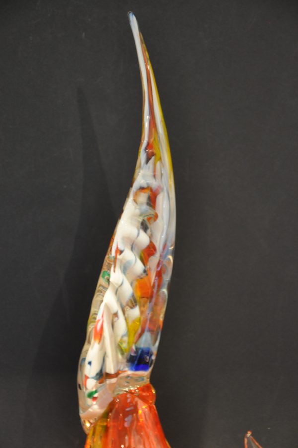 Superbe Faisan en verre de Murano – Image 10