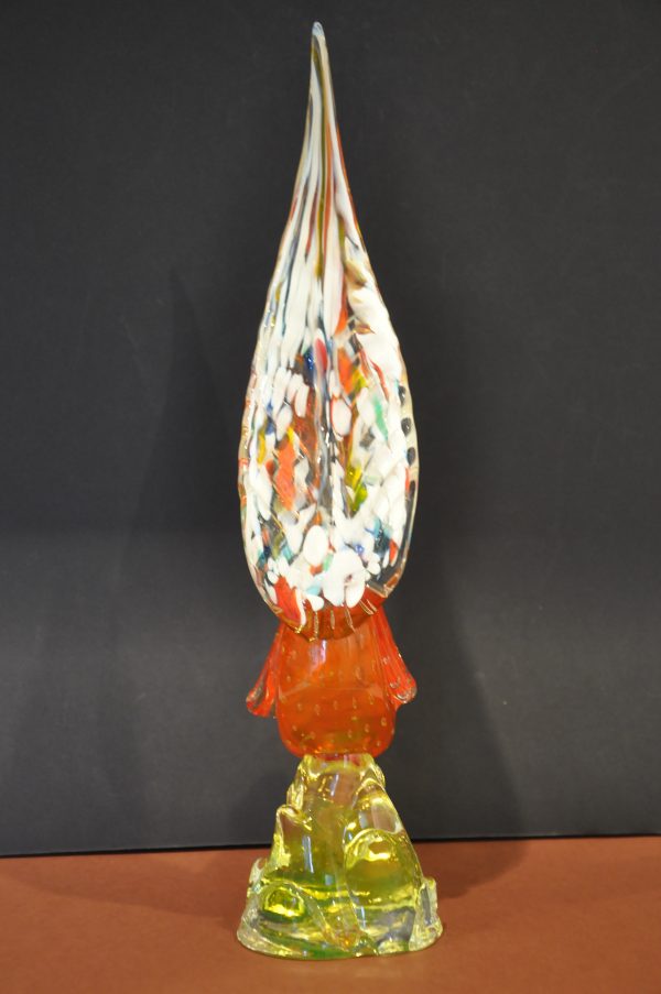 Superbe Faisan en verre de Murano – Image 7