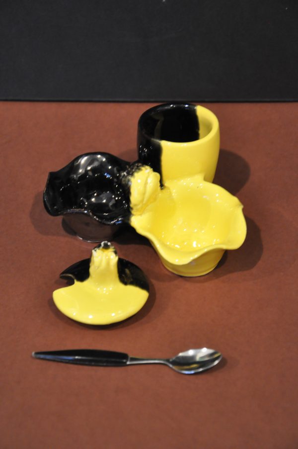 Service à condiments en céramique de VALLAURIS – Image 6