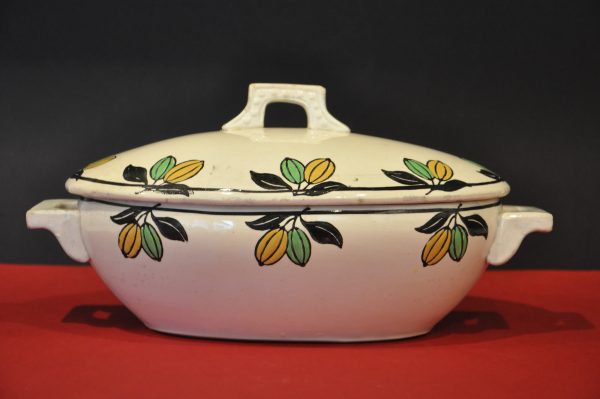 Soupière en Faïence de Somain - Modèle Citron