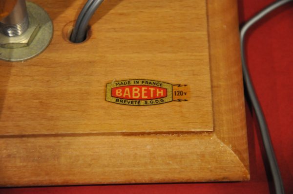 Fer à repasser  électrique à coque marque française "Babeth" pour dentelle et smocks - Années 50 - – Image 7