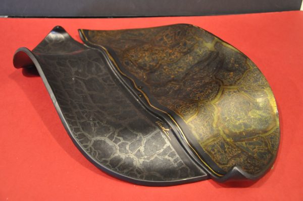 Plat en Céramique de Renzo Verzoloni - Pièce de Collection Années 80