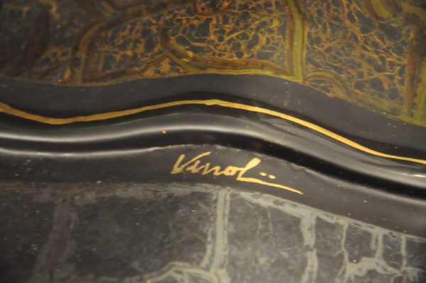 Plat en Céramique de Renzo Verzoloni - Pièce de Collection Années 80 – Image 3